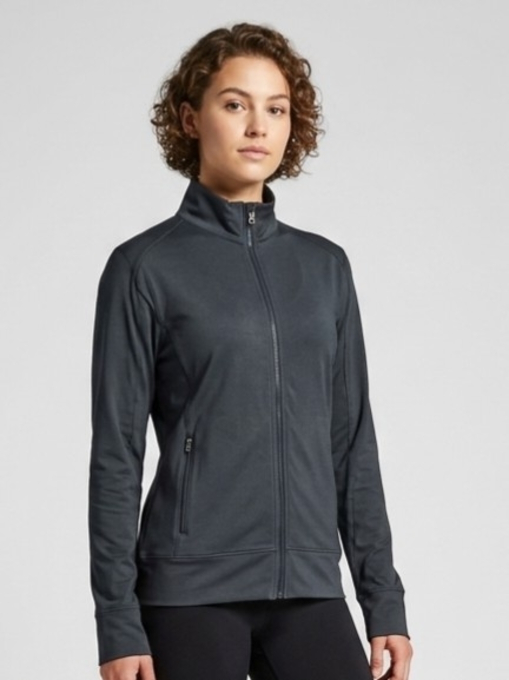Nike Women's Black Full-Zip Utility Jacket Size XL
